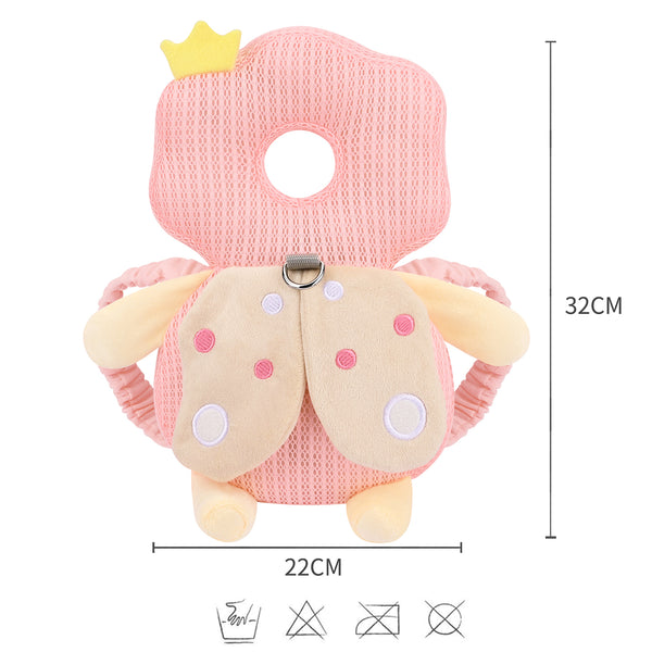 Bebamour Baby Toddlers Head Protective, Adjustable Infant Safety Pad for Baby Walkers Protective Head and Shoulder Protector