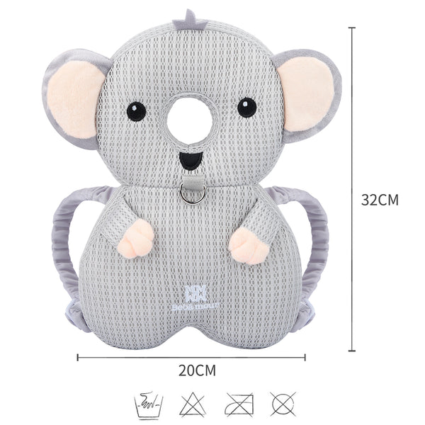 Bebamour Baby Toddlers Head Protective, Adjustable Infant Safety Pad for Baby Walkers Protective Head and Shoulder Protector