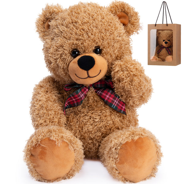 Bebamour Plush Teddy Bear Toys Stuffed Animal Plush Doll for Boys and Girls Birthday Gift Home Decorate, 45cm