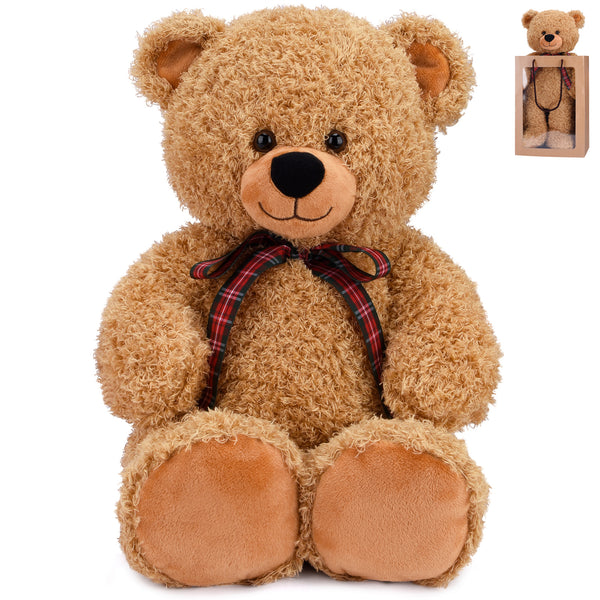 Bebamour Plush Teddy Bear Toys Stuffed Animal Plush Doll for Boys and Girls Birthday Gift Home Decorate, 45cm