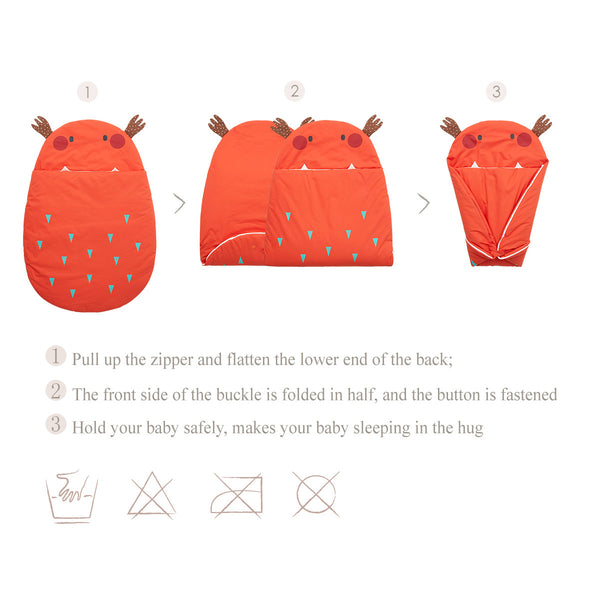 Bebamour Anti Kick Baby Sleeping Bag Safe Nights Cotton Baby Sleep Bag 2.5 Tog 0-18 Months Cute Infant Boy Girls Sleeping Sack Baby Wrap Blanket