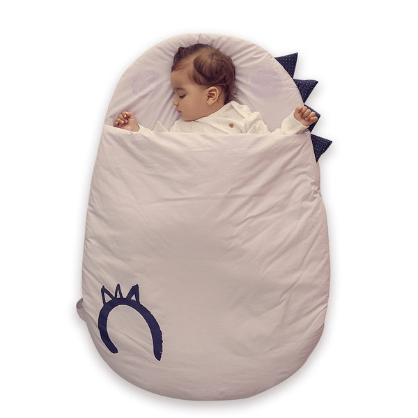 Bebamour Anti Kick Baby Sleeping Bag Safe Nights Cotton Baby Sleep Bag 2.5 Tog 0-18 Months Cute Infant Boy Girls Sleeping Sack Baby Wrap Blanket