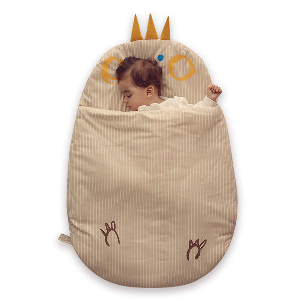 Bebamour Anti Kick Baby Sleeping Bag Safe Nights Cotton Baby Sleep Bag 2.5 Tog 0-18 Months Cute Infant Boy Girls Sleeping Sack Baby Wrap Blanket