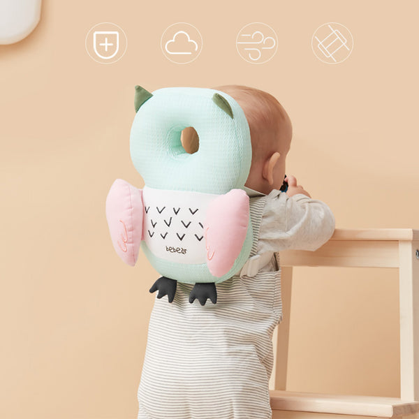 Bebamour Baby Toddlers Head Protective, Adjustable Infant Safety Pad for Baby Walkers Protective Head and Shoulder Protector