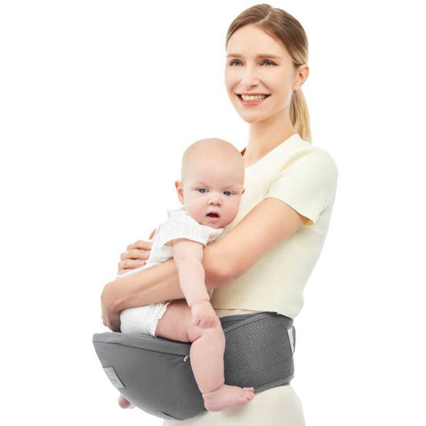 Bebamour Baby Carrier Hip Seat Carrier Baby Waist Seat 0-36 Months,Approved by U.S. Safety Standards