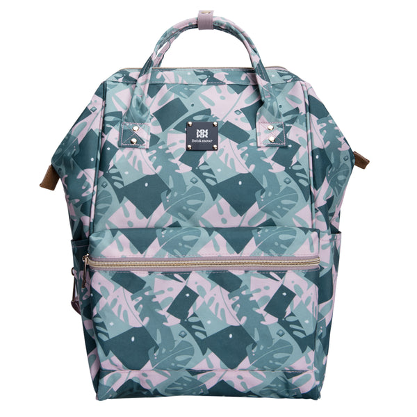 Bebamour Casual College Backpack Lightweight Travel Wide Open Back to School Backpack for Women&Men