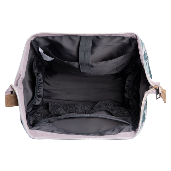 Bebamour Casual College Backpack Lightweight Travel Wide Open Back to School Backpack for Women&Men