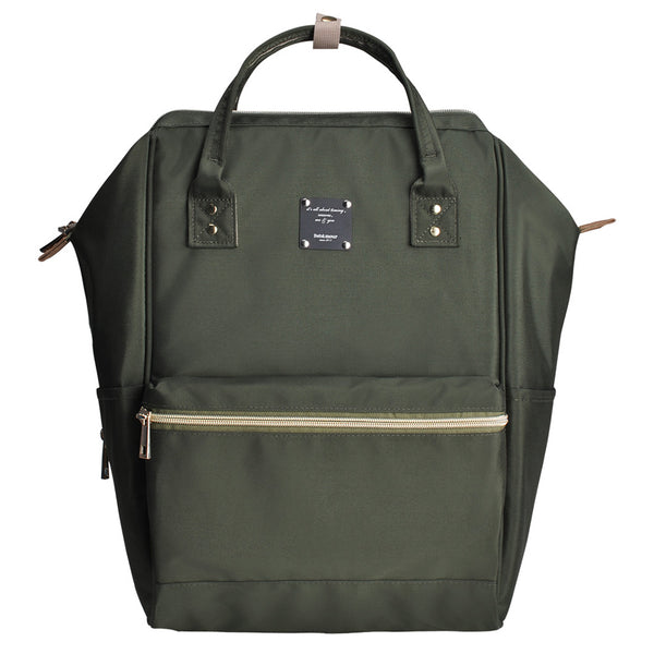 Bebamour Casual College Backpack Lightweight Travel Wide Open Back to School Backpack for Women&Men