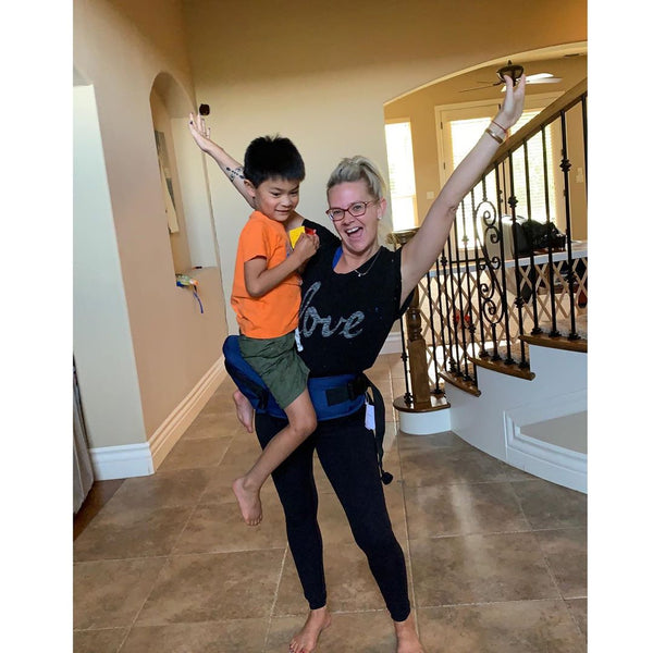 Bebamour Baby Carrier Hip Seat Carrier Baby Waist Seat 0-36 Months,Approved by U.S. Safety Standards