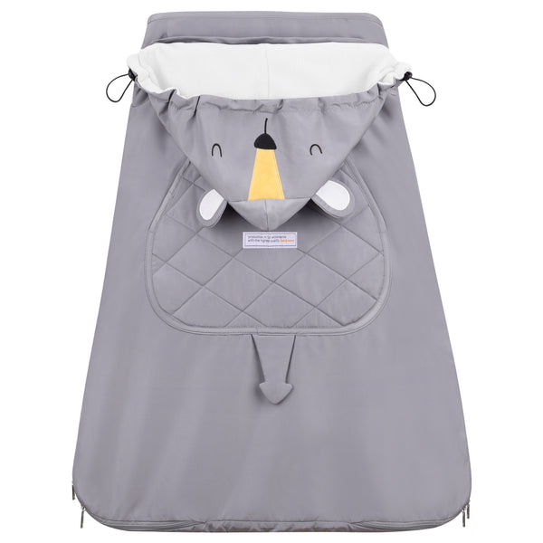 Bebamour Cover for Baby Carrier Universal All Seasons Hoodie Baby Carrier Cover