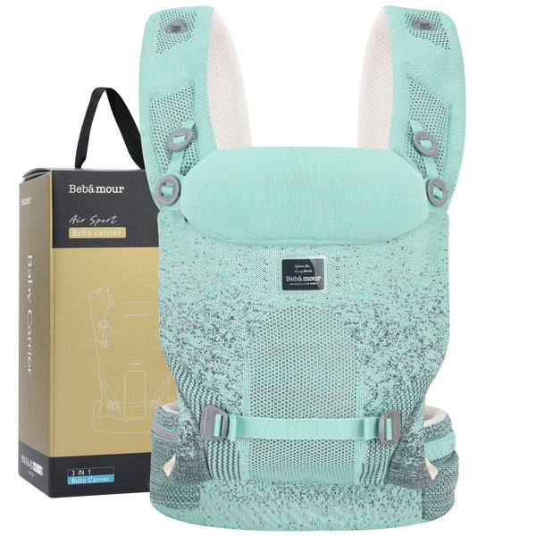 Bebamour Baby Carrier 3+Months 3D Air Mesh Baby Carrier for Infant and Toddlers Breathable Baby Carrier