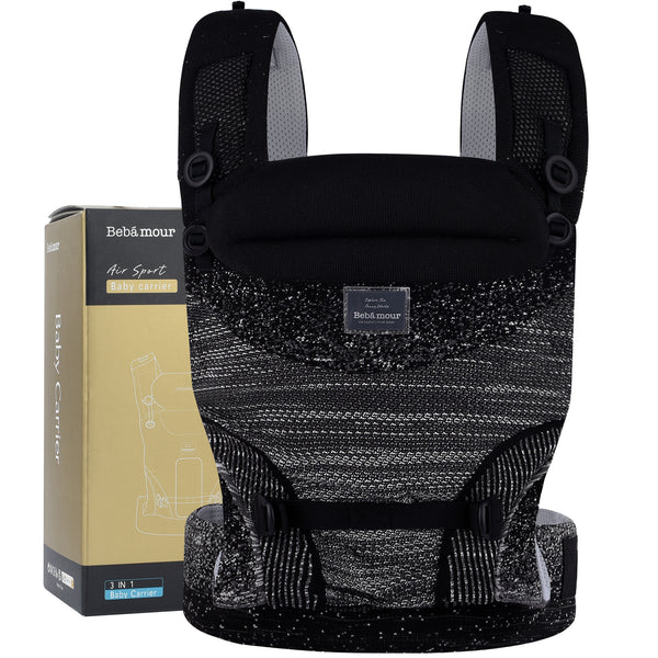 Bebamour Baby Carrier 3+Months 3D Air Mesh Baby Carrier for Infant and Toddlers Breathable Baby Carrier