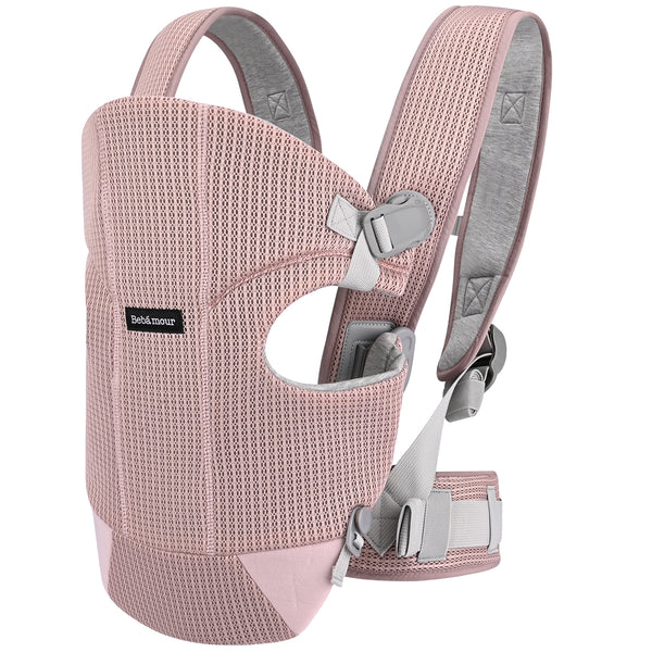 Bebamour Baby Carrier Front and Back Baby Carrier with 2 Shoulder Bibs