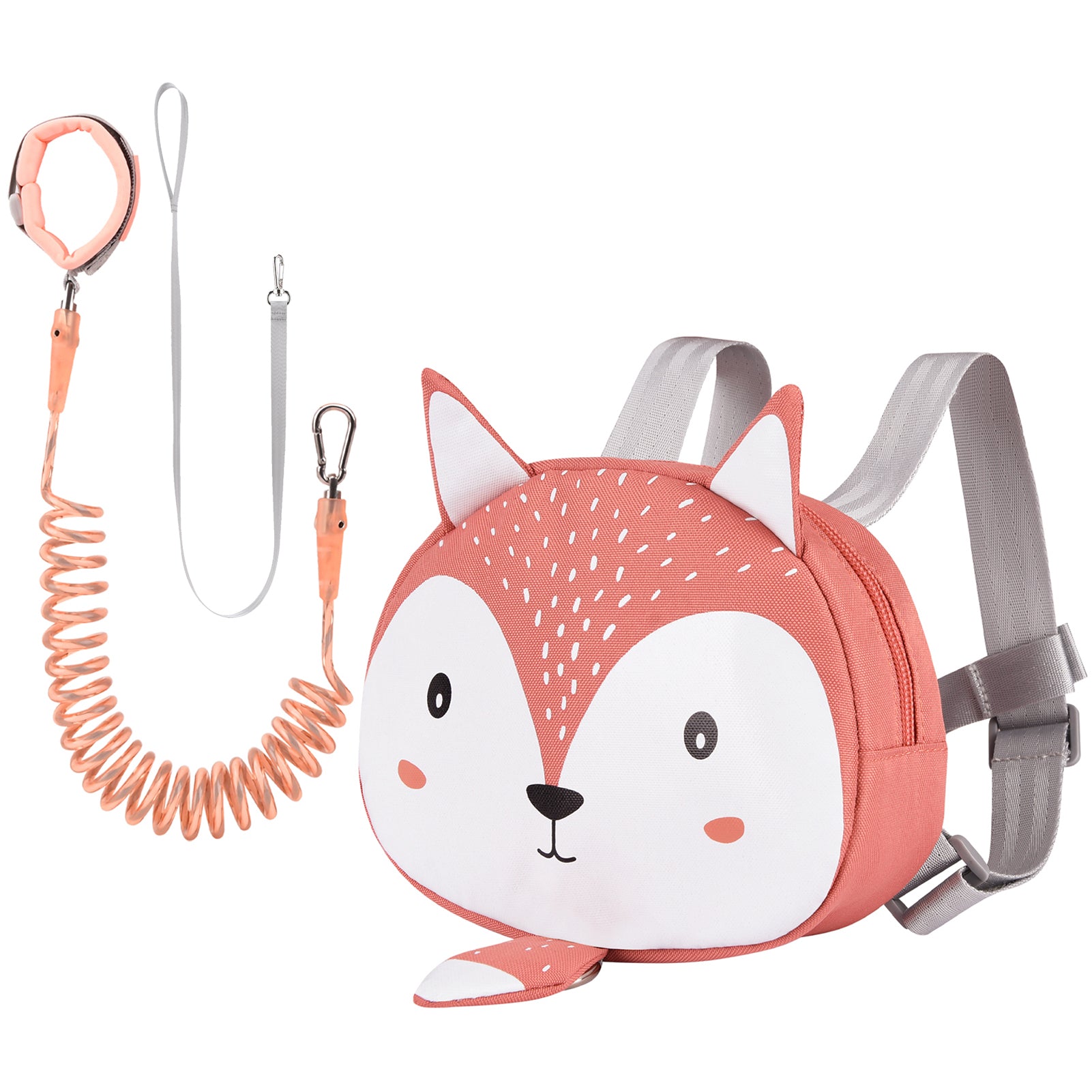 Bebamour Animal Toddler Backpack with Safety Reins Mini Bag with Safety Leash for Children Portable Backpack Rucksack with Safety Harness for Boys and