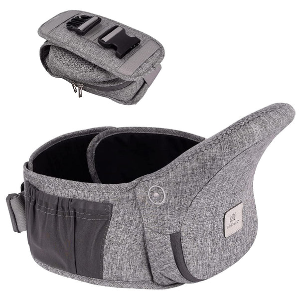Bebamour Baby Carrier Hip Seat Carrier Baby Waist Seat 0-36 Months,Approved by U.S. Safety Standards