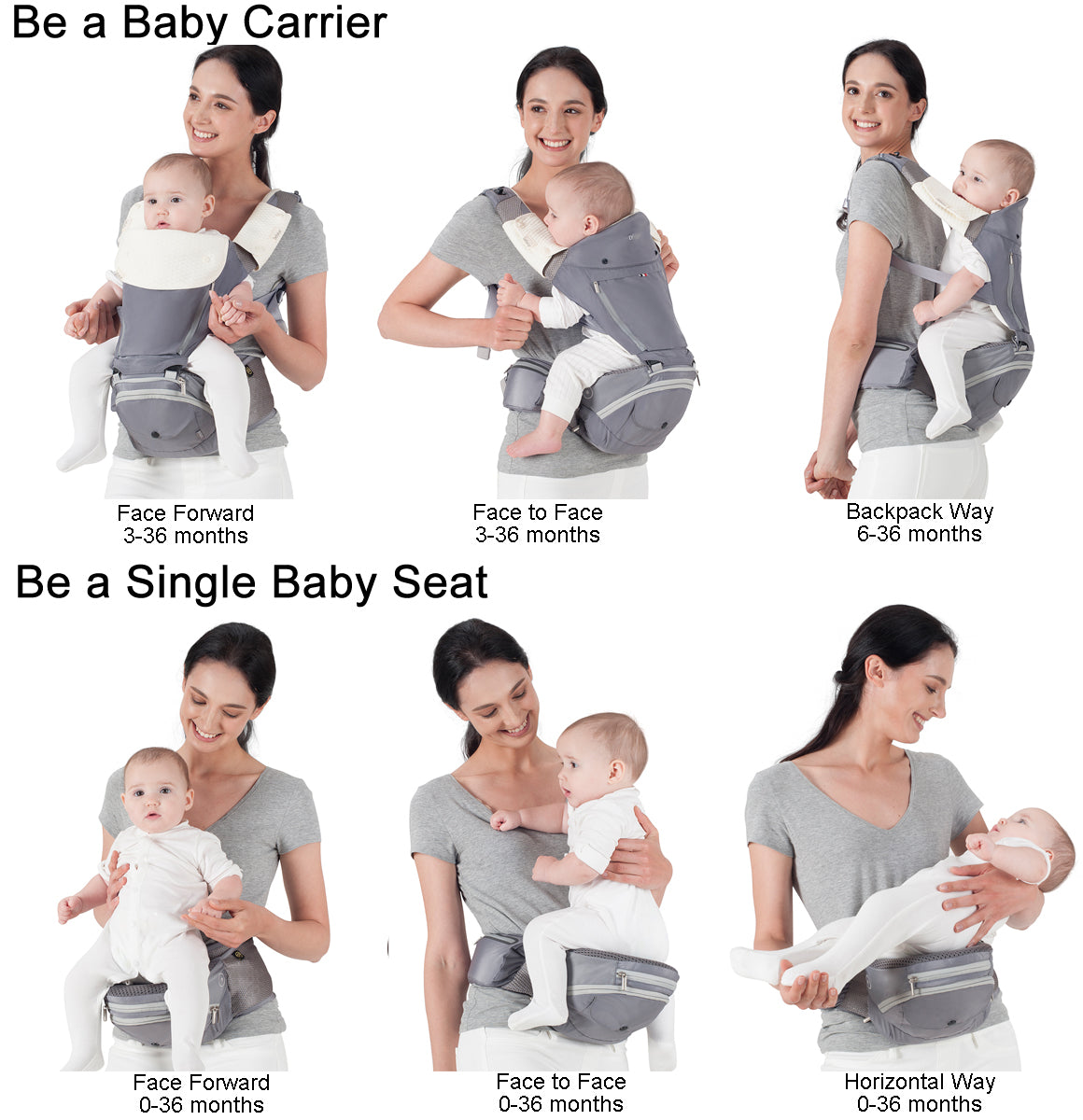 Bebamour hipseat baby carrier hotsell