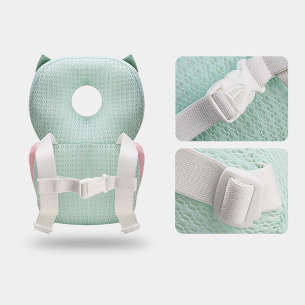 Bebamour Baby Toddlers Head Protective, Adjustable Infant Safety Pad for Baby Walkers Protective Head and Shoulder Protector