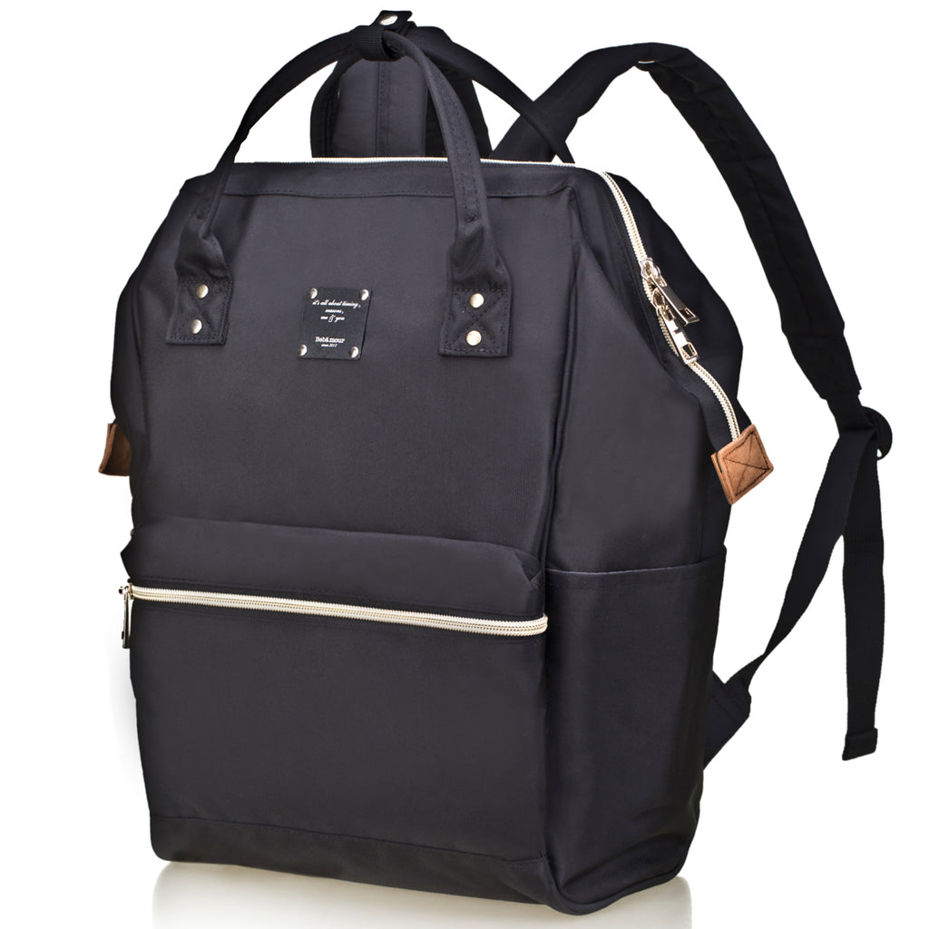 bebamour laptop backpack Bebamour Casual College Backpack Lightweight Travel Wide Open Back to