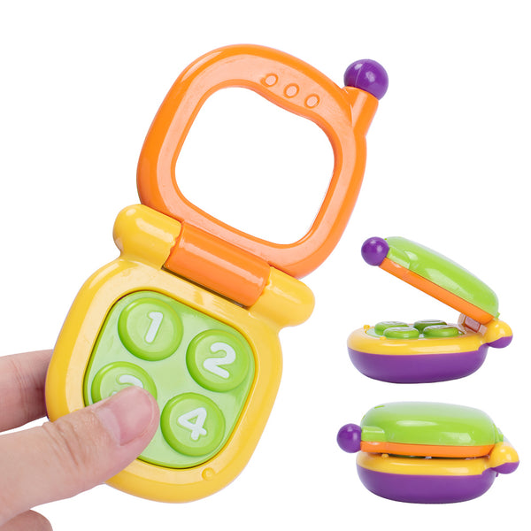 Bebamour Baby Rattles Teether Toy Set, Shaker Toys, Grab and Spin Rattle, Musical Toy Set, Early Educational Toys, Gifts for 3, 6, 9, 12, 18 Month Newborn, Baby Infant, Toddler (6pcs )