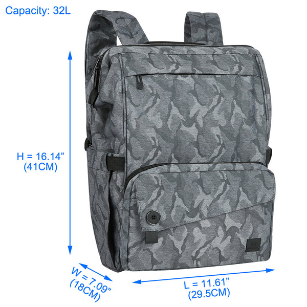 Bebamour Travel Backpack Lunch Bag for Men and Women Backpack